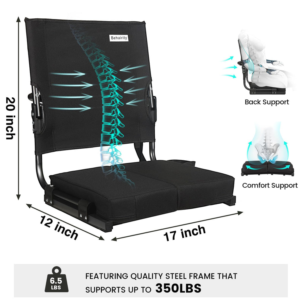 Portable Folding Stadium Seat with High Back O515353