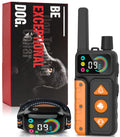 2-in-1 Dog Bark Collar & Shock Collar, IPX7 Waterproof E Collars with AI Anti-Bark/Beep/Vibration/Shock/no Shock for Small Medium Large Dog(5-120Lbs), Dog Training Collar with 3300FT Remote A4492