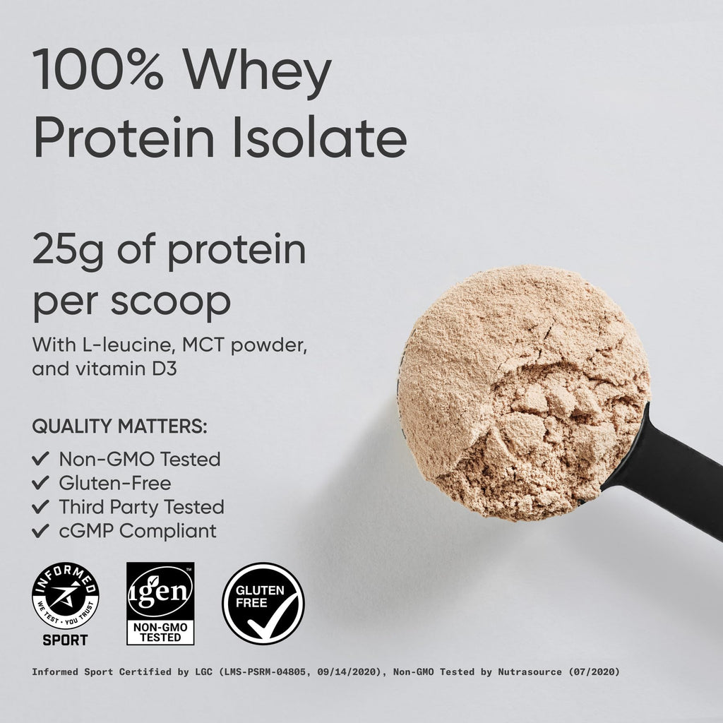 Whey Protein Isolate Powder Dutch Chocolate 5.42lb Bag P82025
