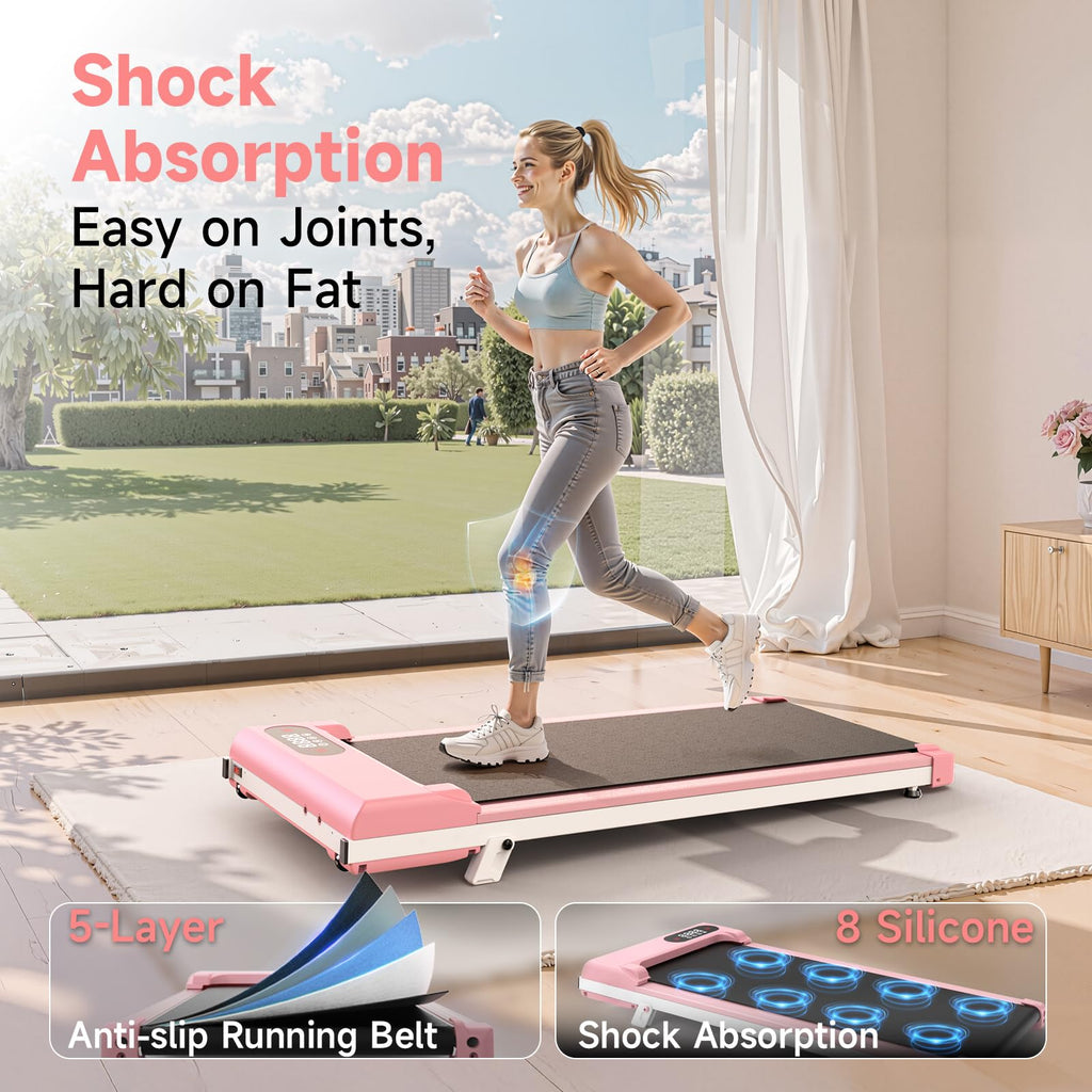 Incline Walking Pad with 8% Incline & 2.5HP Z368
