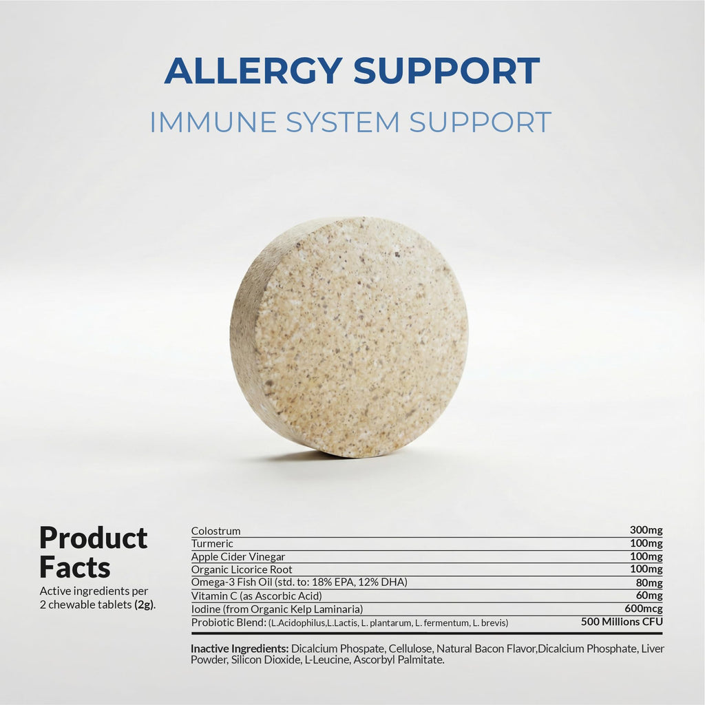 Allergy Relief for Dogs 120 Tablets S8389