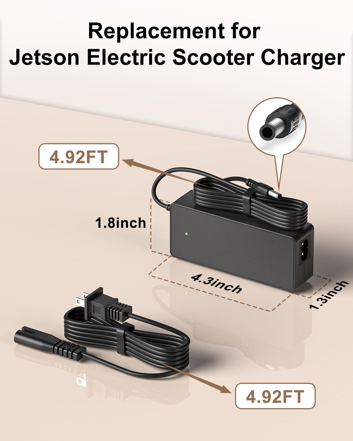 42V 2A Electric Scooter Charger E421