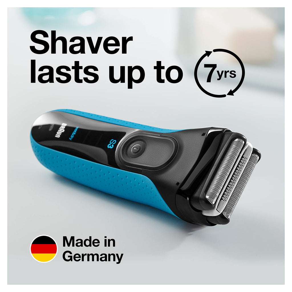 Electric Series 3 Wet & Dry Foil Shaver with Precision Trimmer J23837