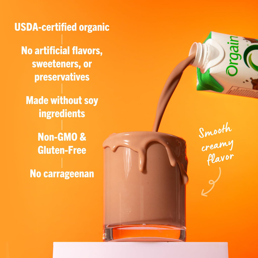 Organic Creamy Chocolate Fudge Shake 12 Pack H7092