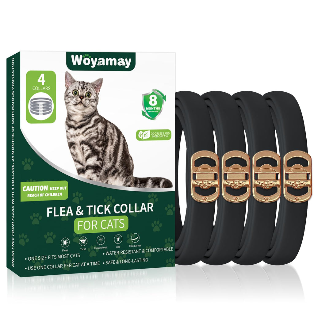 4 Pack Flea Collar for Cats S784094