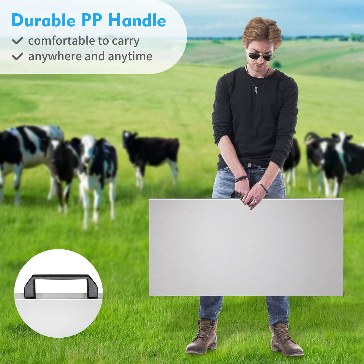 Heavy Duty Digital Livestock Scale with LCD Display C762