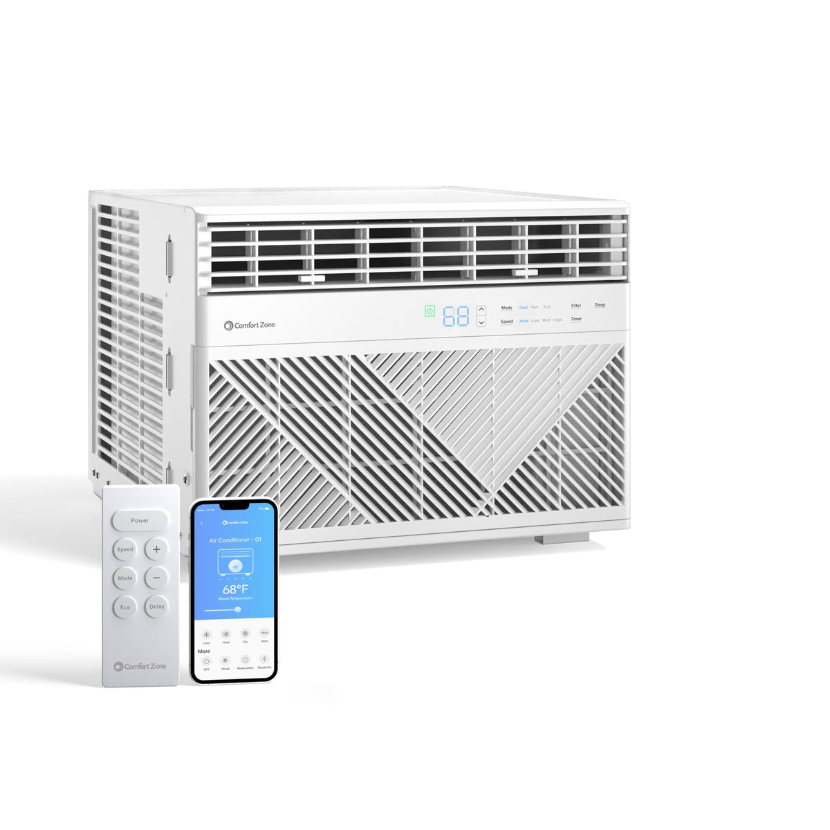 10,000 BTU Smart Wi-Fi Window Air Conditioner F315362