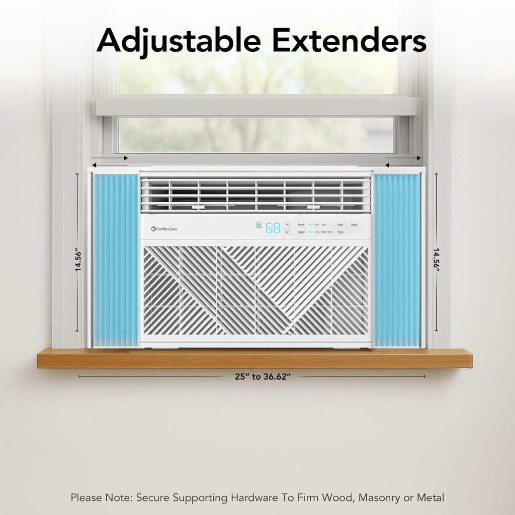 10,000 BTU Smart Wi-Fi Window Air Conditioner F315362