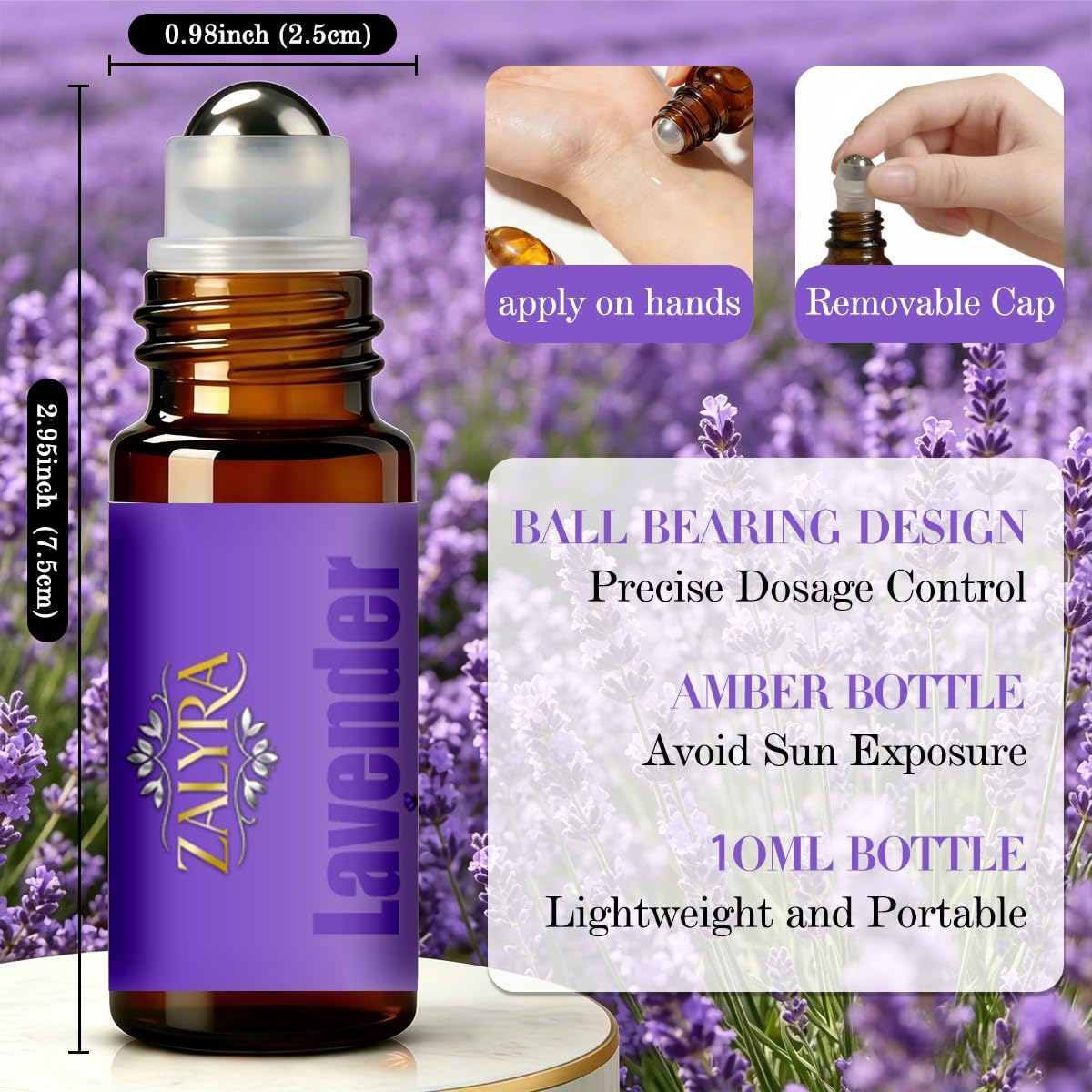 Jasmine&Lavender Essential Oil 4 Fl Oz+0.33 Fl Oz S4979