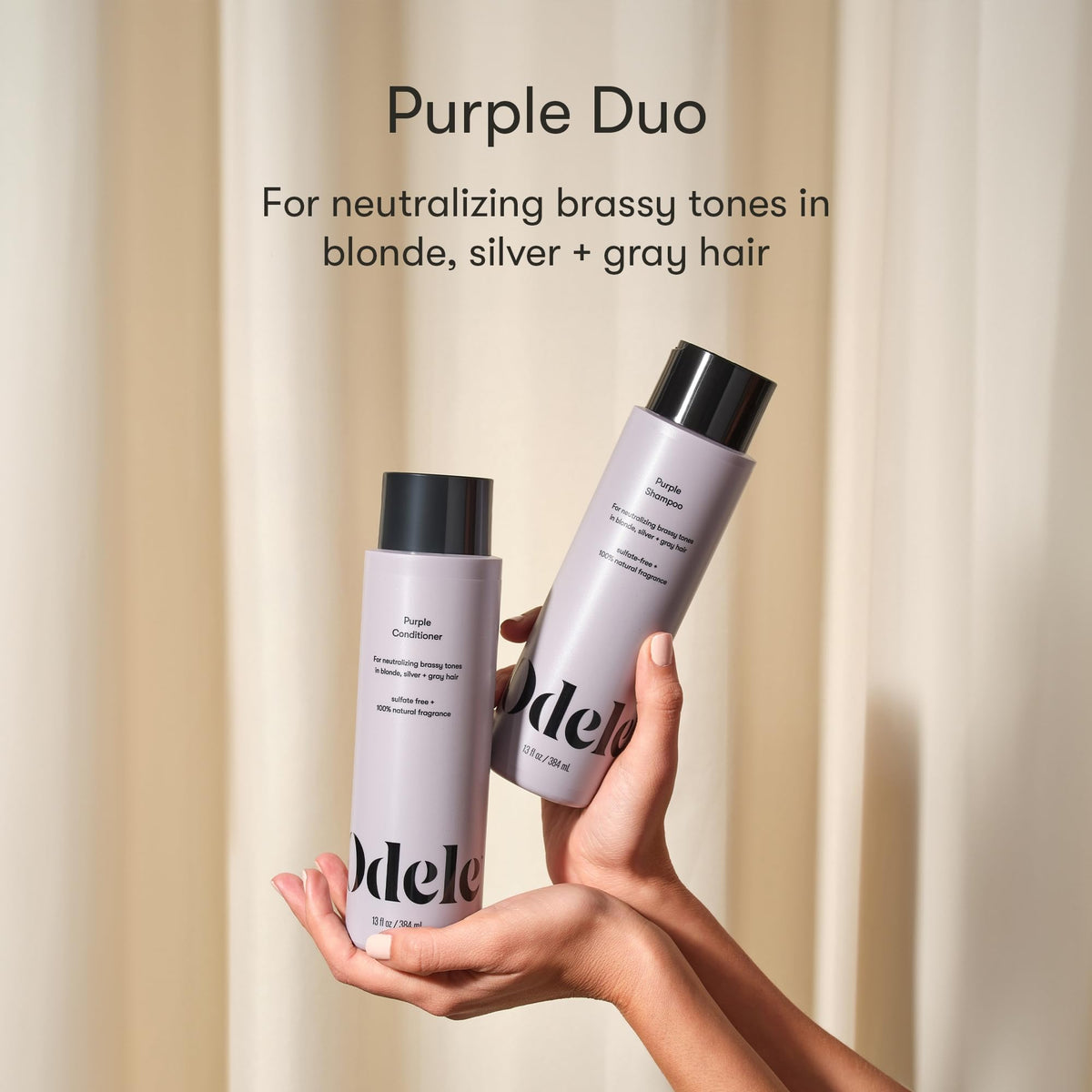 Sulfate-Free Purple Shampoo & Conditioner Set B48356