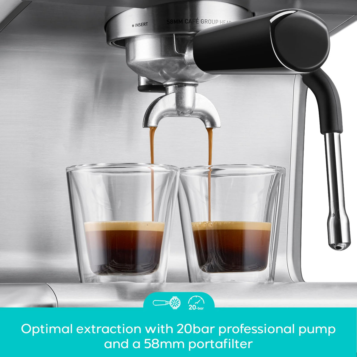Espresso Machine with Steam Wand D666515
