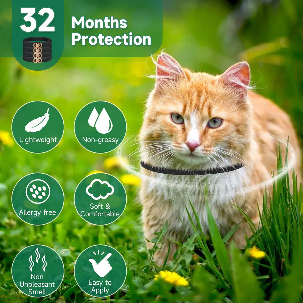 4 Pack Flea Collar for Cats S784094