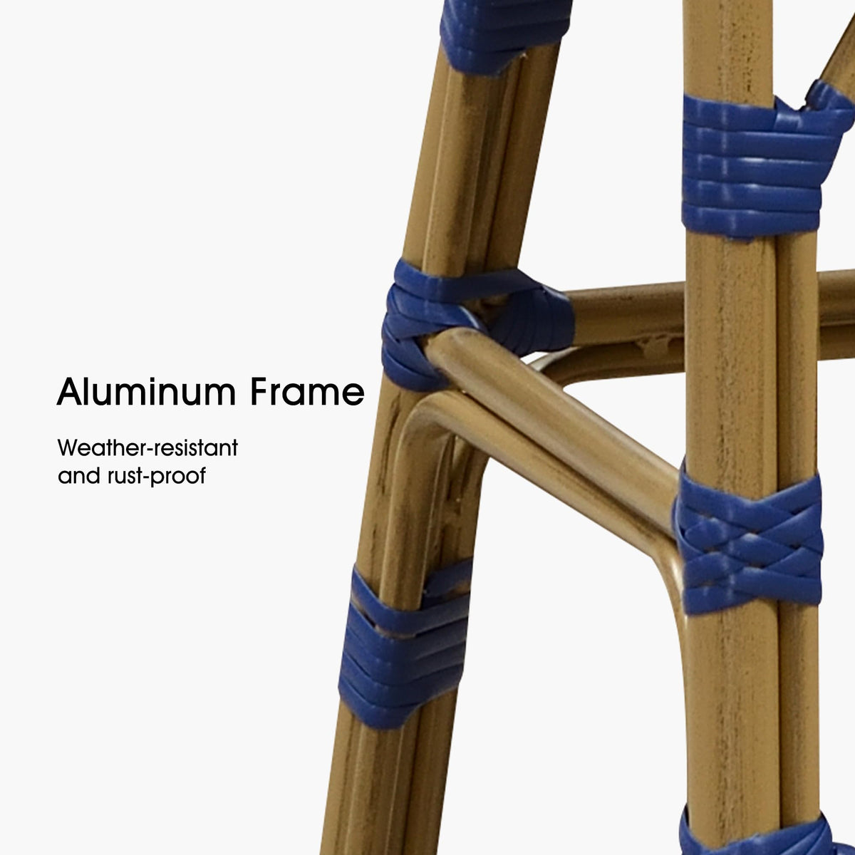 Set of 4 30" Rattan Bar Stools F436881