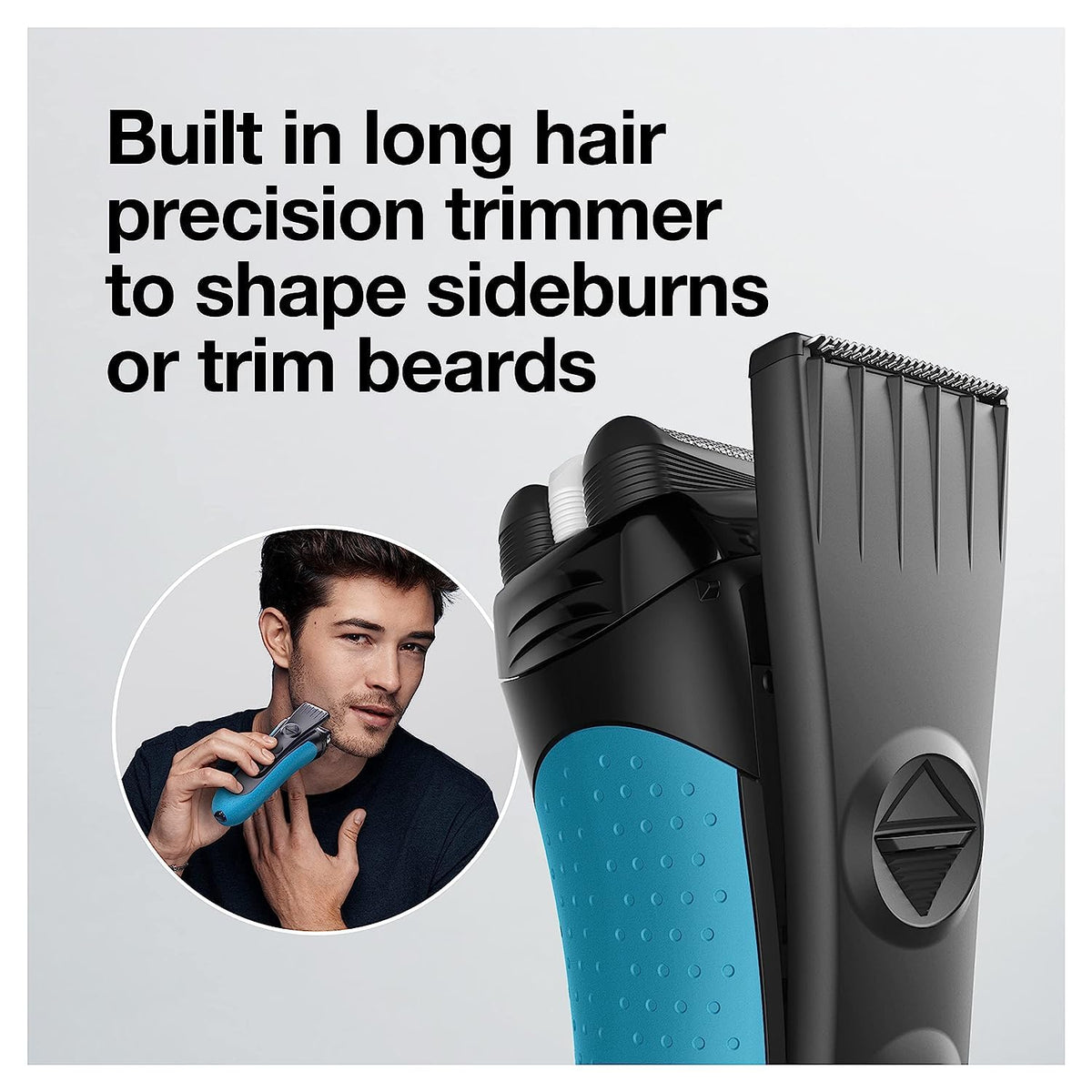 Electric Series 3 Wet & Dry Foil Shaver with Precision Trimmer J23837