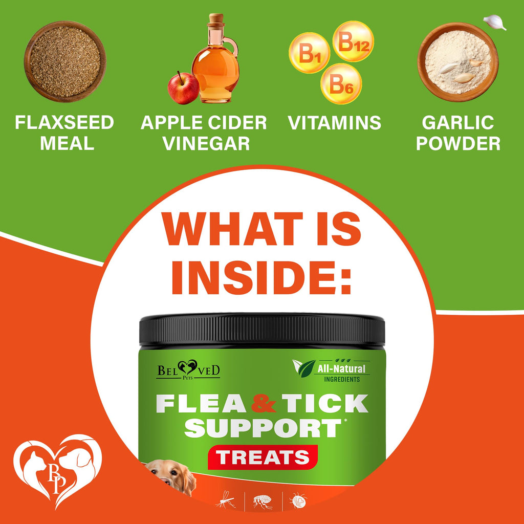 Chewable Flea and Tick Prevention Pills for Dogs M533