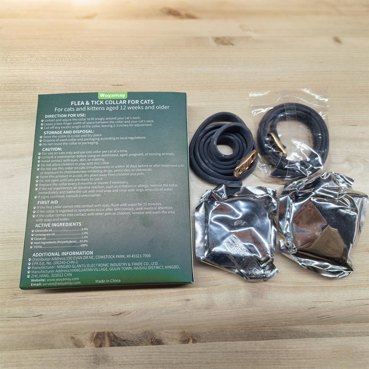 4 Pack Flea Collar for Cats S784094