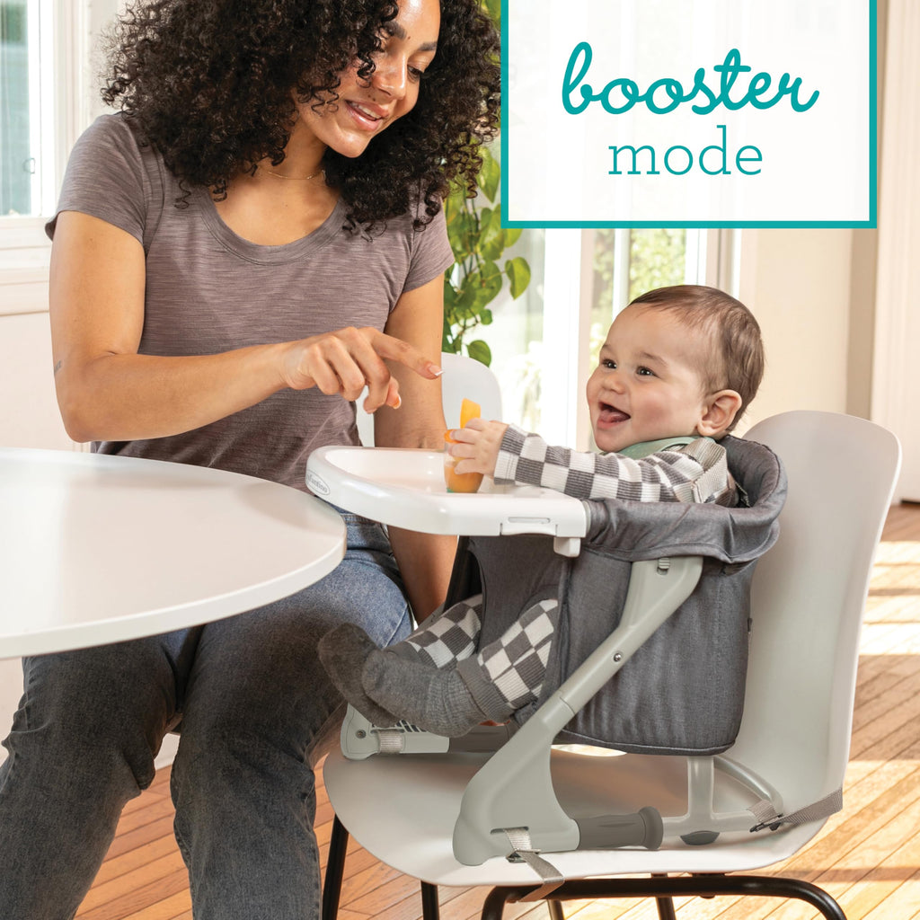 Gray Travel Booster High Chair & Seat K987525