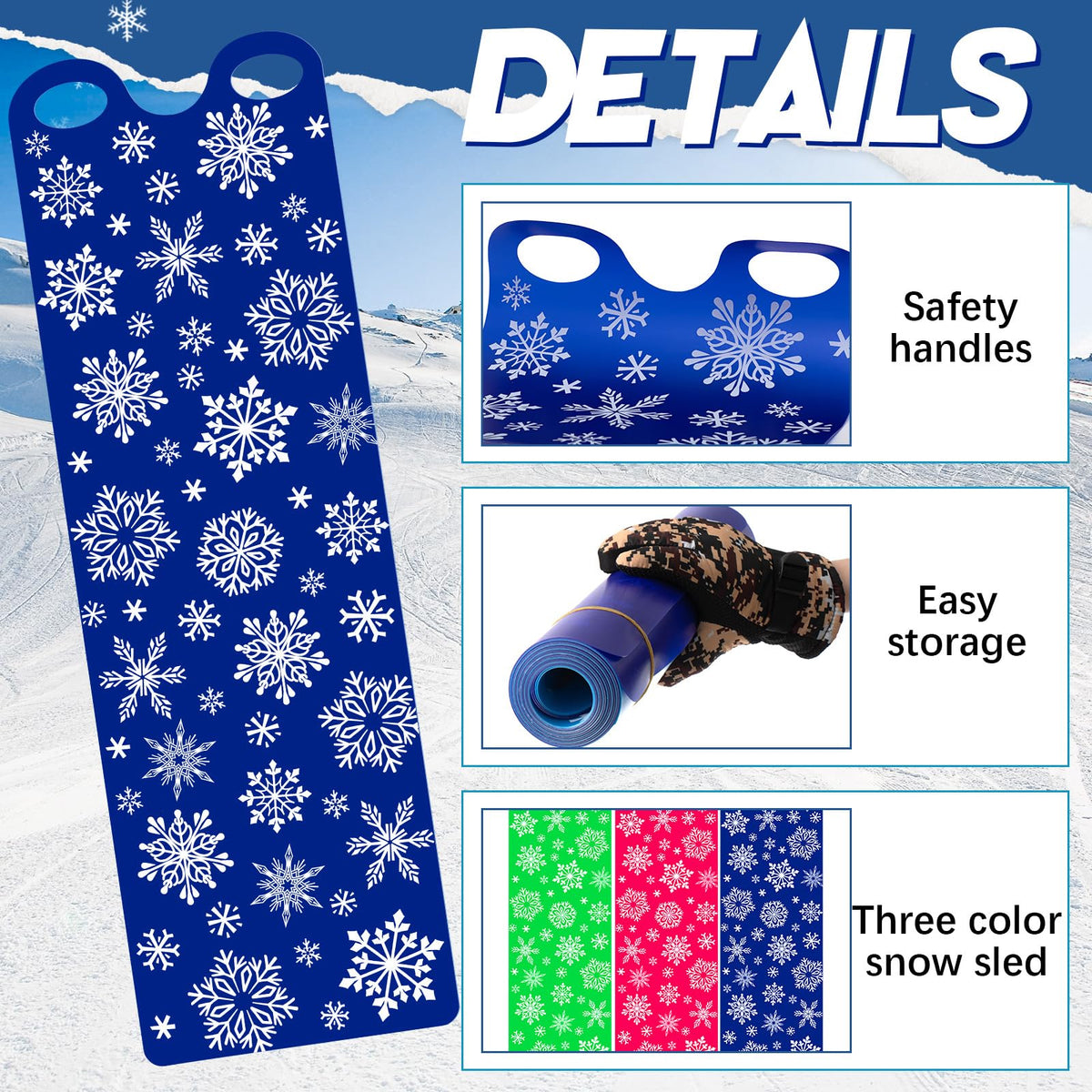 54" Snow Sled B208