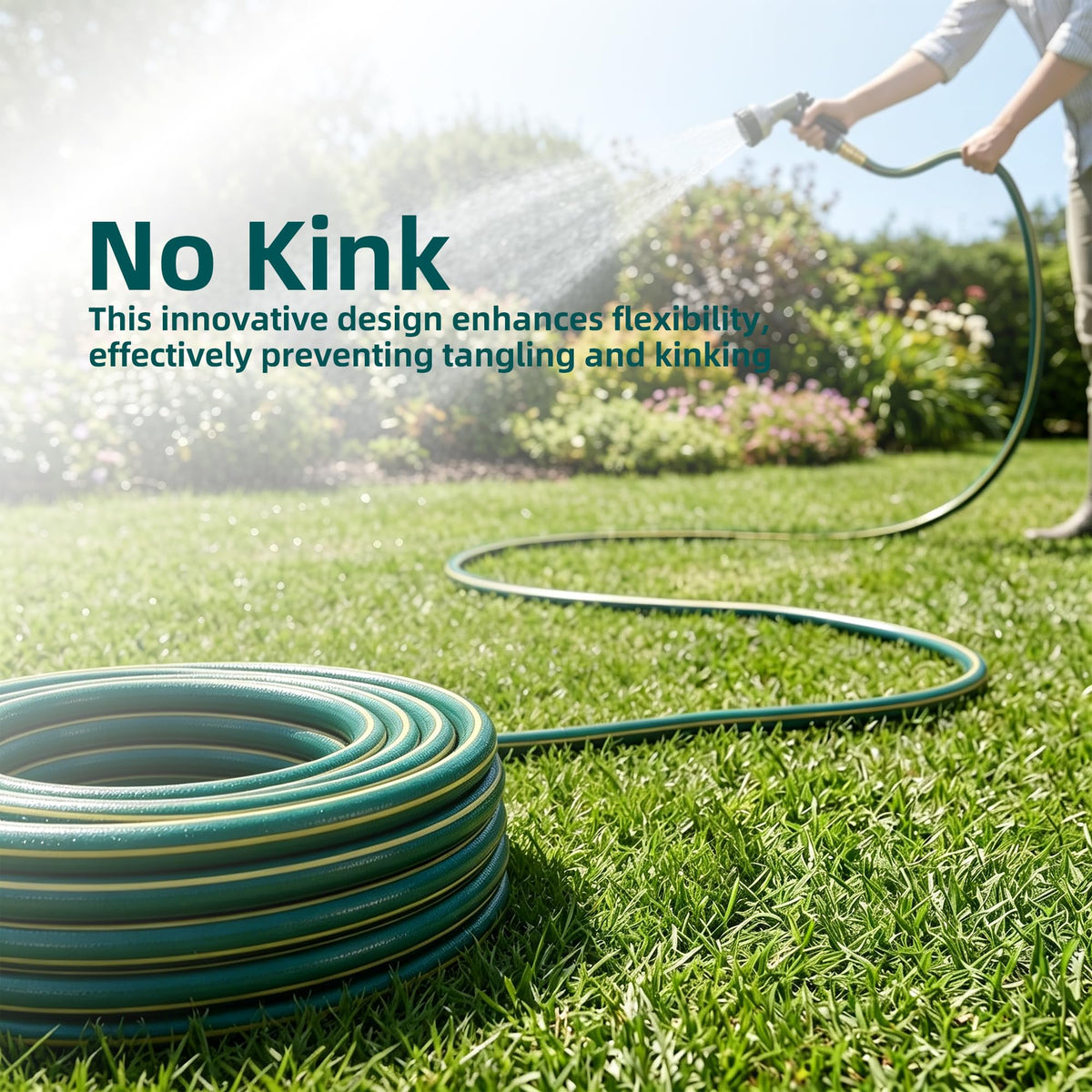 100 ft Heavy Duty 3/4 in. Garden Hose X42220