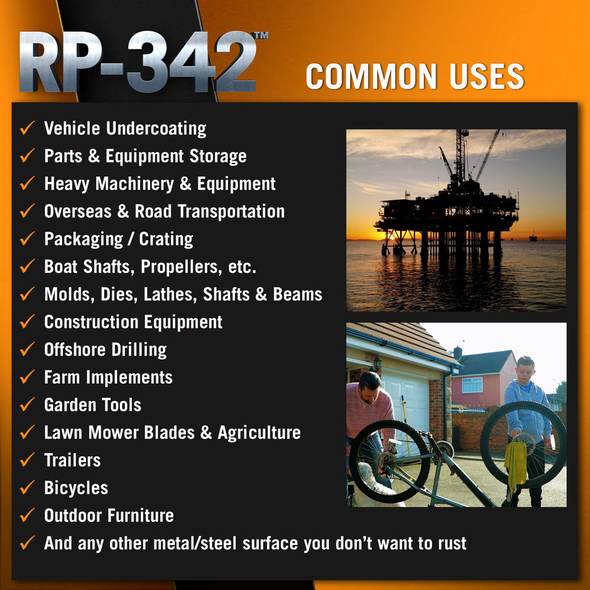 Black Rust Preventive Spray 24 Cans S13187