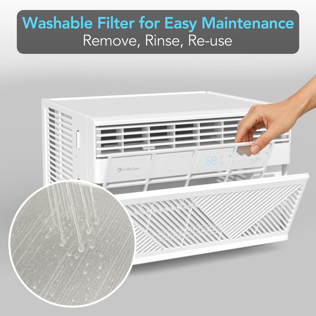 10,000 BTU Smart Wi-Fi Window Air Conditioner F315362
