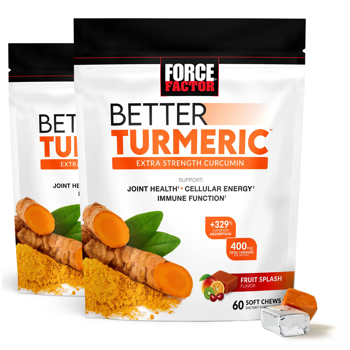 Turmeric 120 Soft Chews & Beets 60 Soft Chews Bundle M30084