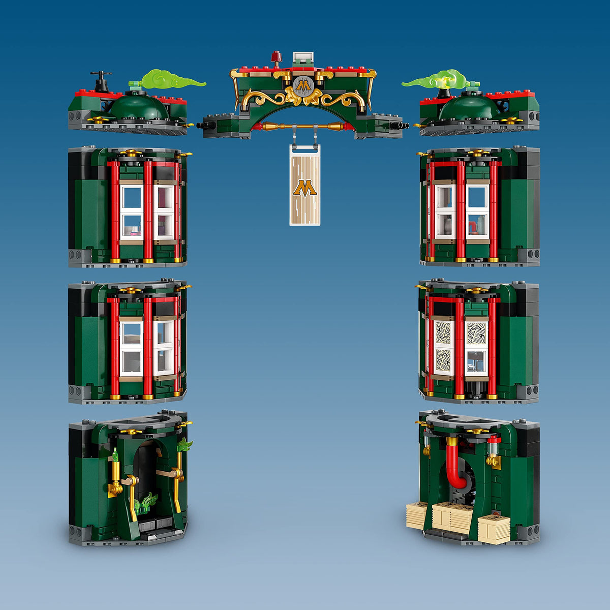 Building Toy Set with 12 Minifigures P250