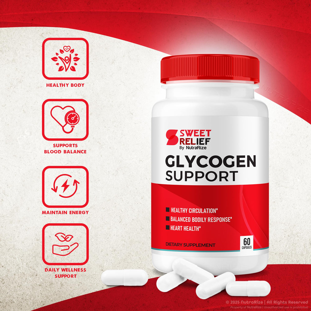 Glycogen Capsules 300 Capsules I298