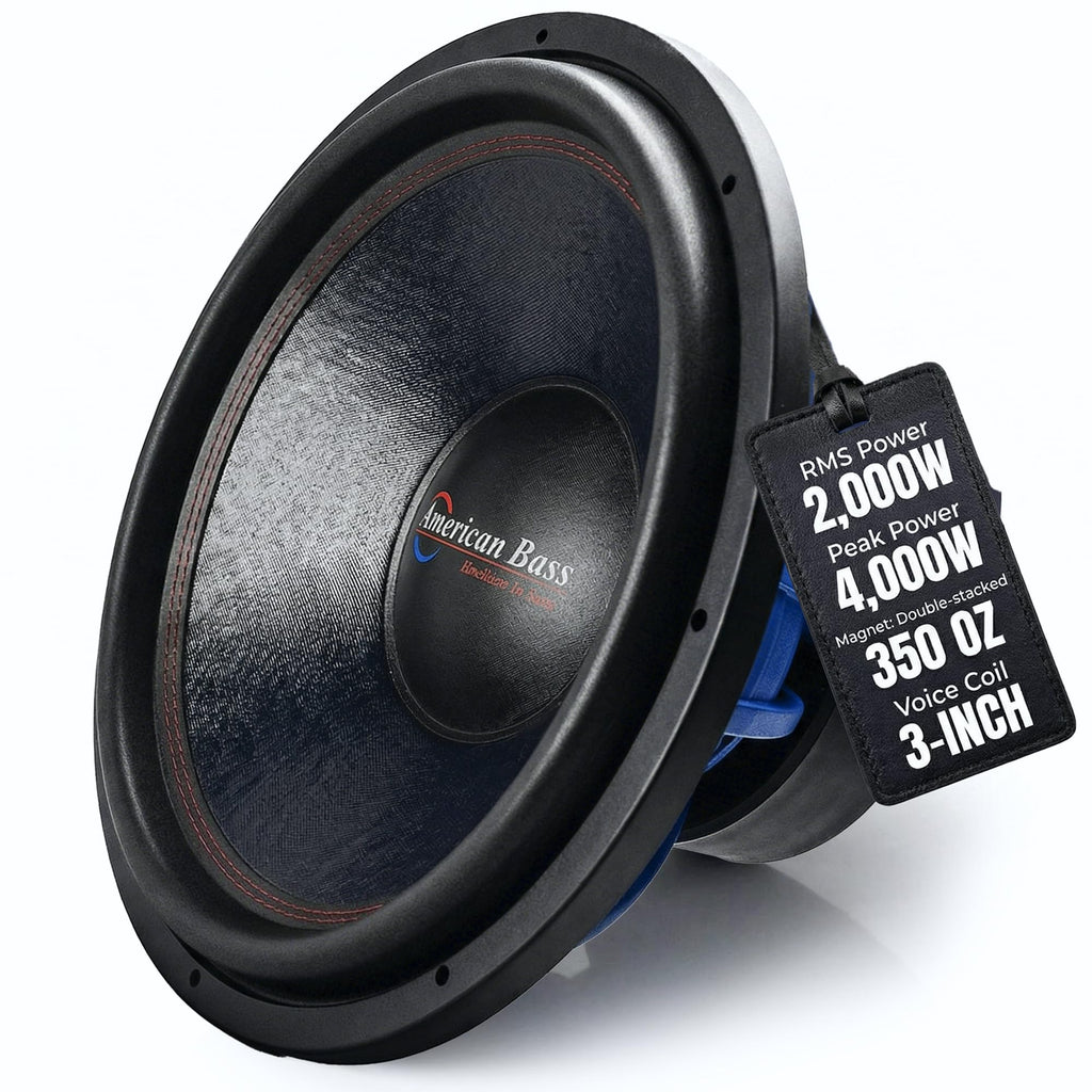 18 Inch 1 Ohm 4000 Max Watts Car Subwoofer C1360