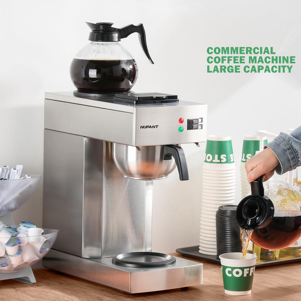 12-Cup Commercial Drip Coffee Maker J454