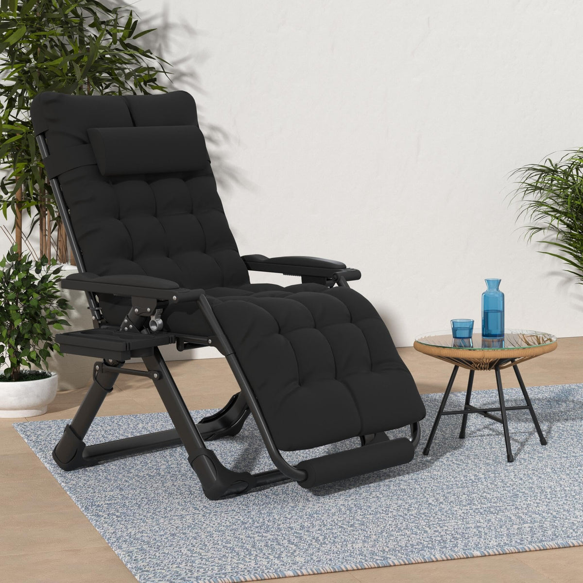 Oversized Zero Gravity Chair XL Black L711924