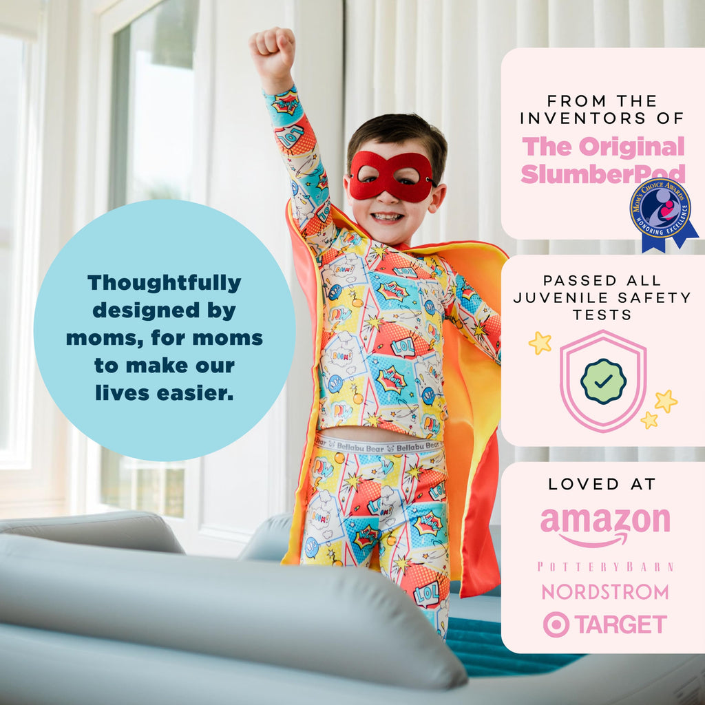Inflatable Toddler Travel Bed with Safety Bumpers T80463