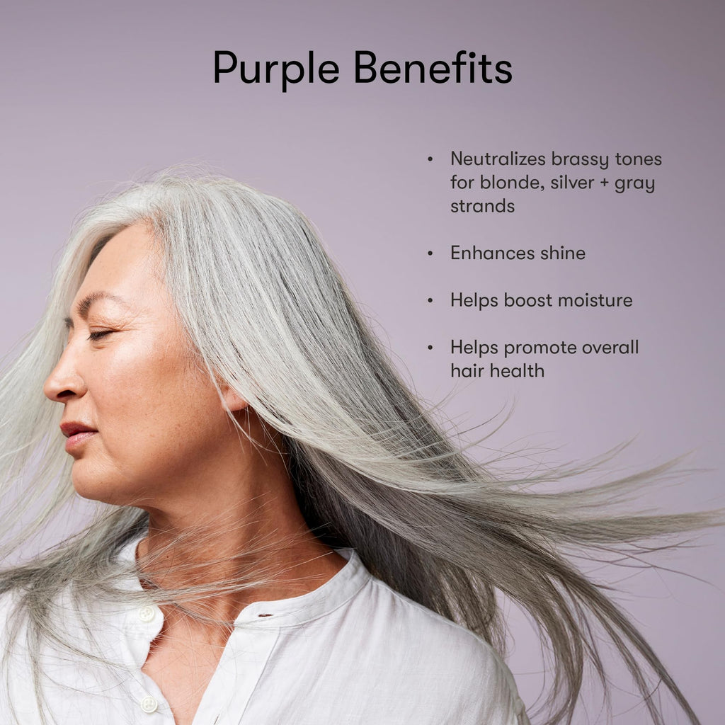 Sulfate-Free Purple Shampoo & Conditioner Set B48356