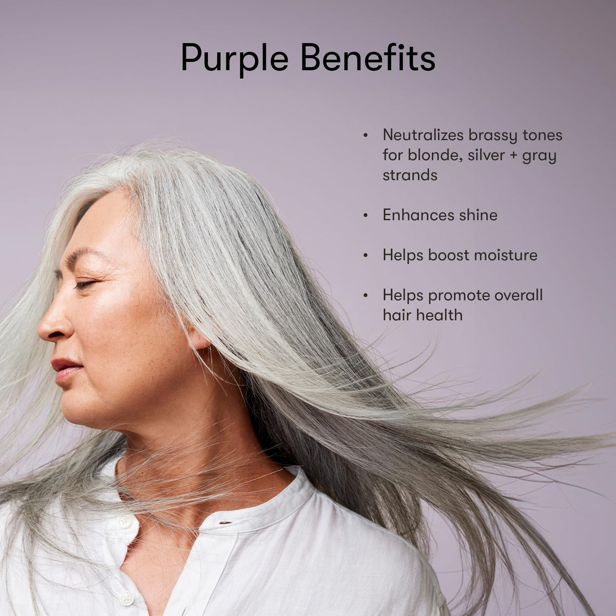 Sulfate-Free Purple Shampoo & Conditioner Set B48356