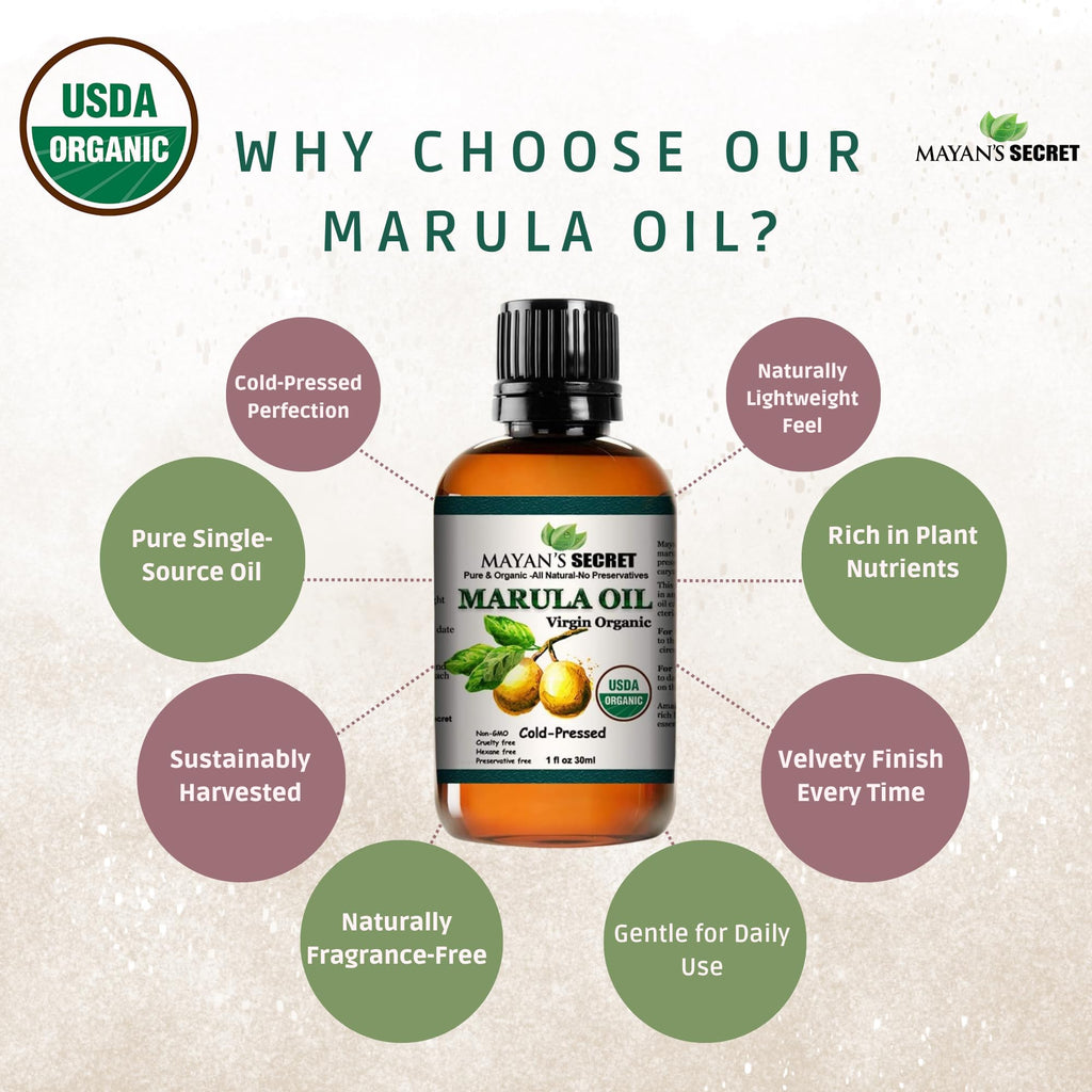 Organic Marula Oil 1 oz R4343