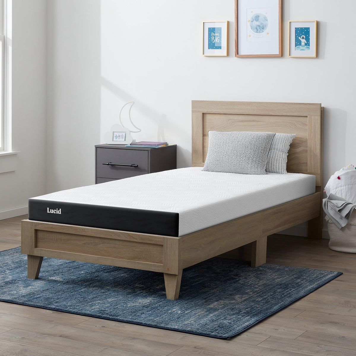 5" Firm Gel Memory Foam Mattress Twin Size B1595