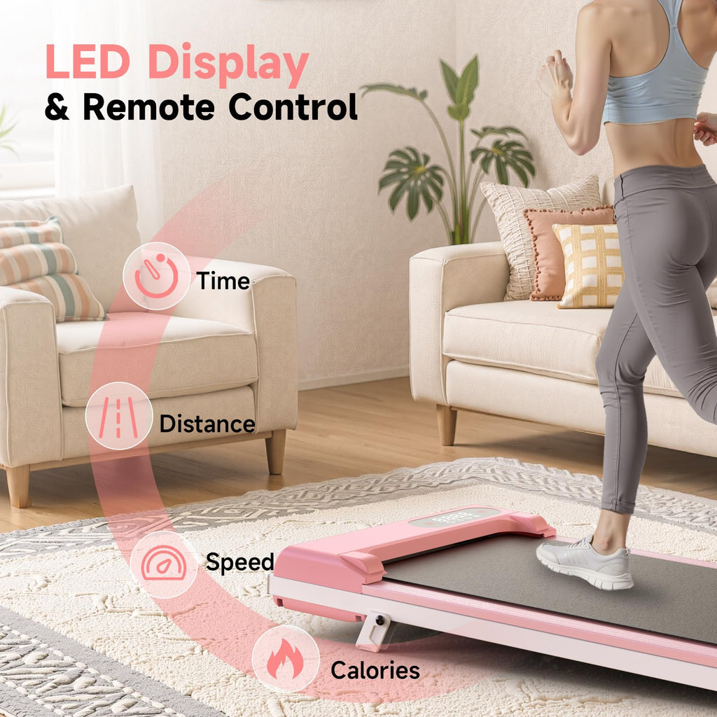 Incline Walking Pad with 8% Incline & 2.5HP Z368