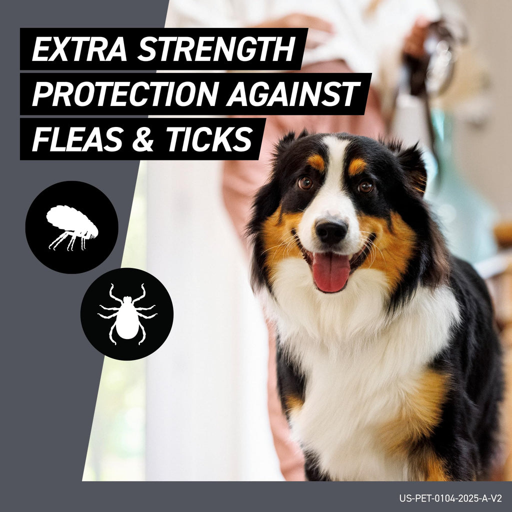 Flea & Tick Treatment for Small Dogs 11-20 lbs, Count of 3 Y5332