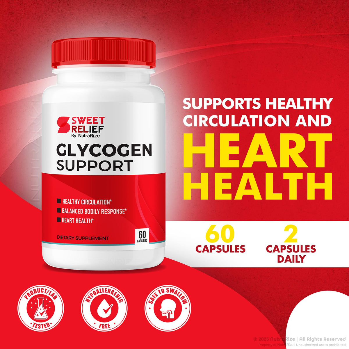 Glycogen Capsules 300 Capsules I298