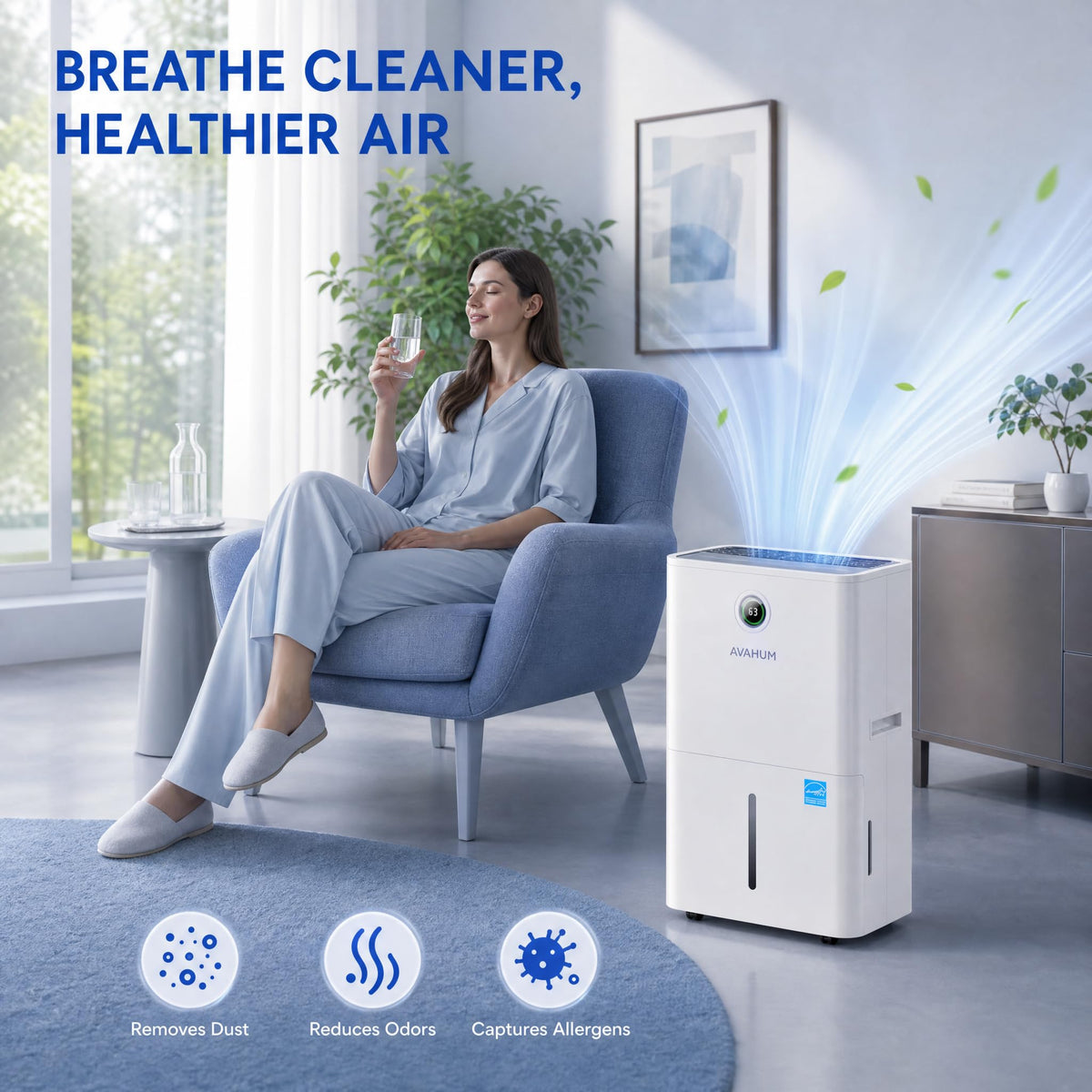 150 Pint Dehumidifier with Pump and Drain Hose X821