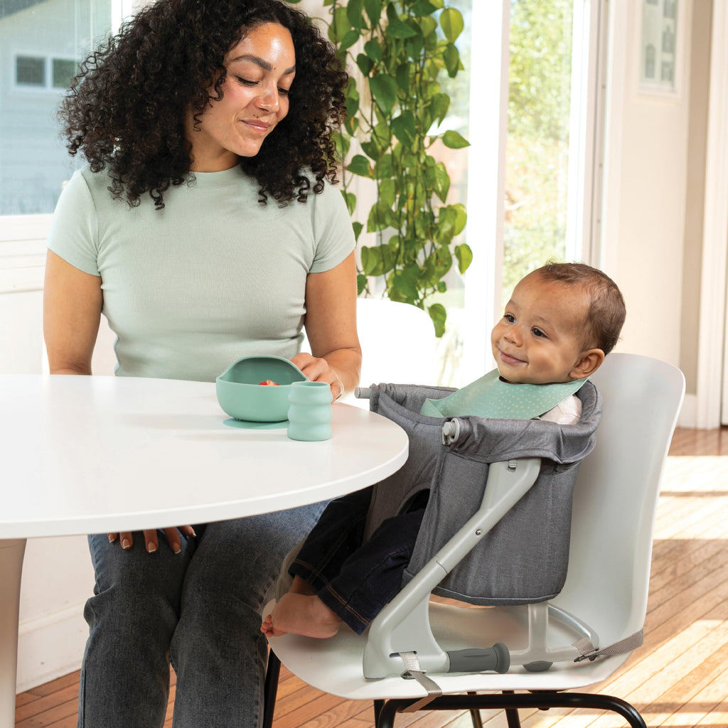 Gray Travel Booster High Chair & Seat K987525