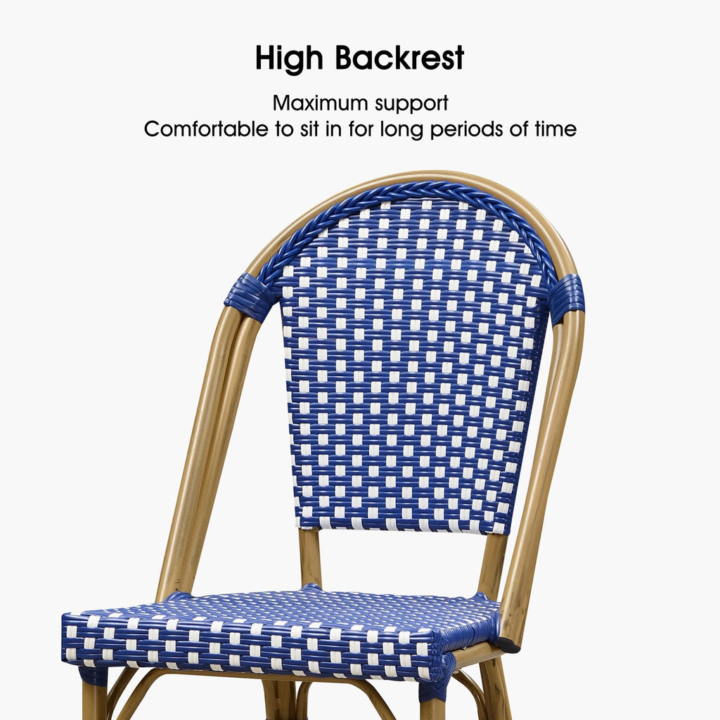 Set of 4 30" Rattan Bar Stools F436881