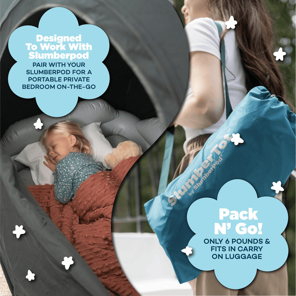 Inflatable Toddler Travel Bed with Safety Bumpers T80463