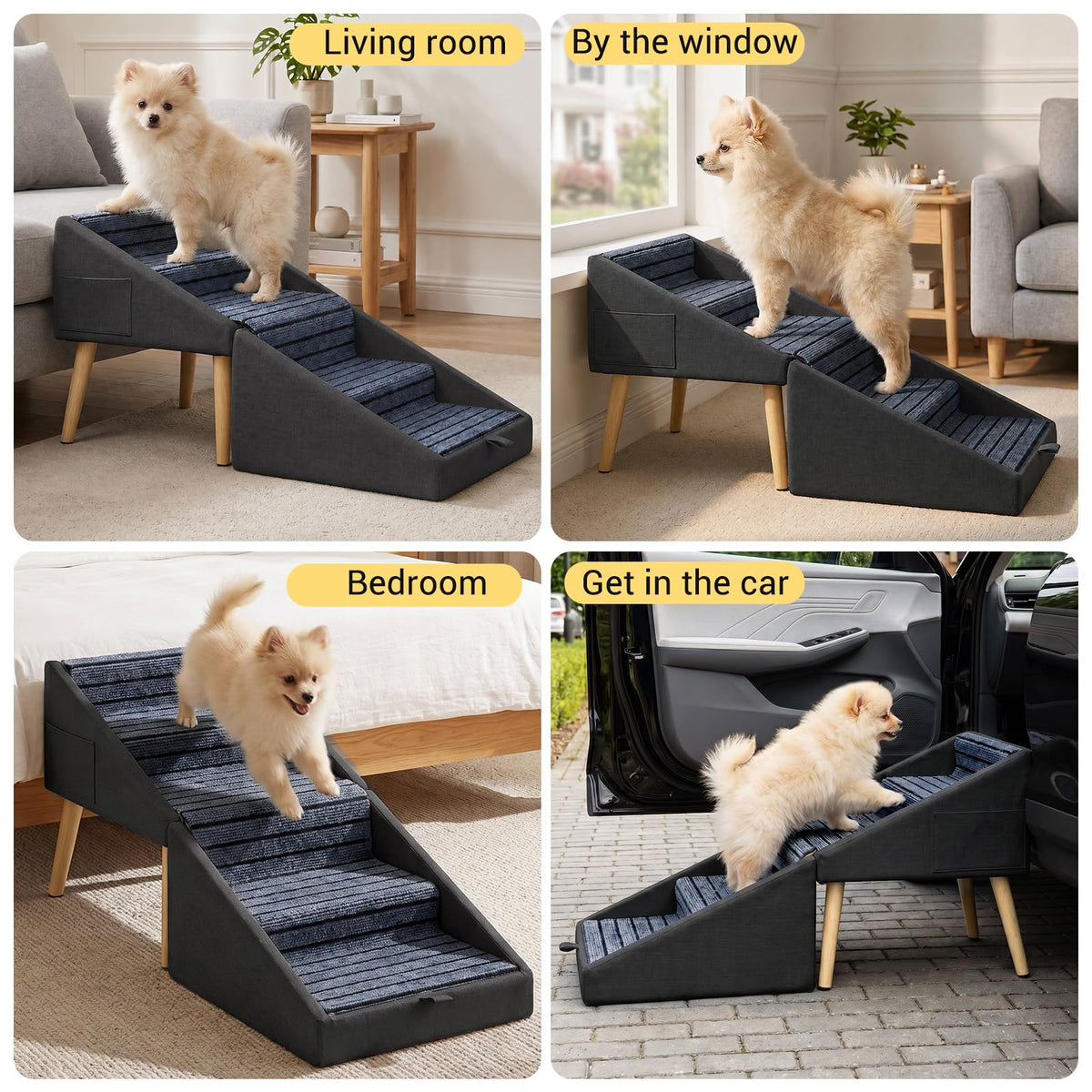 2-in-1 Dog Stairs U3570