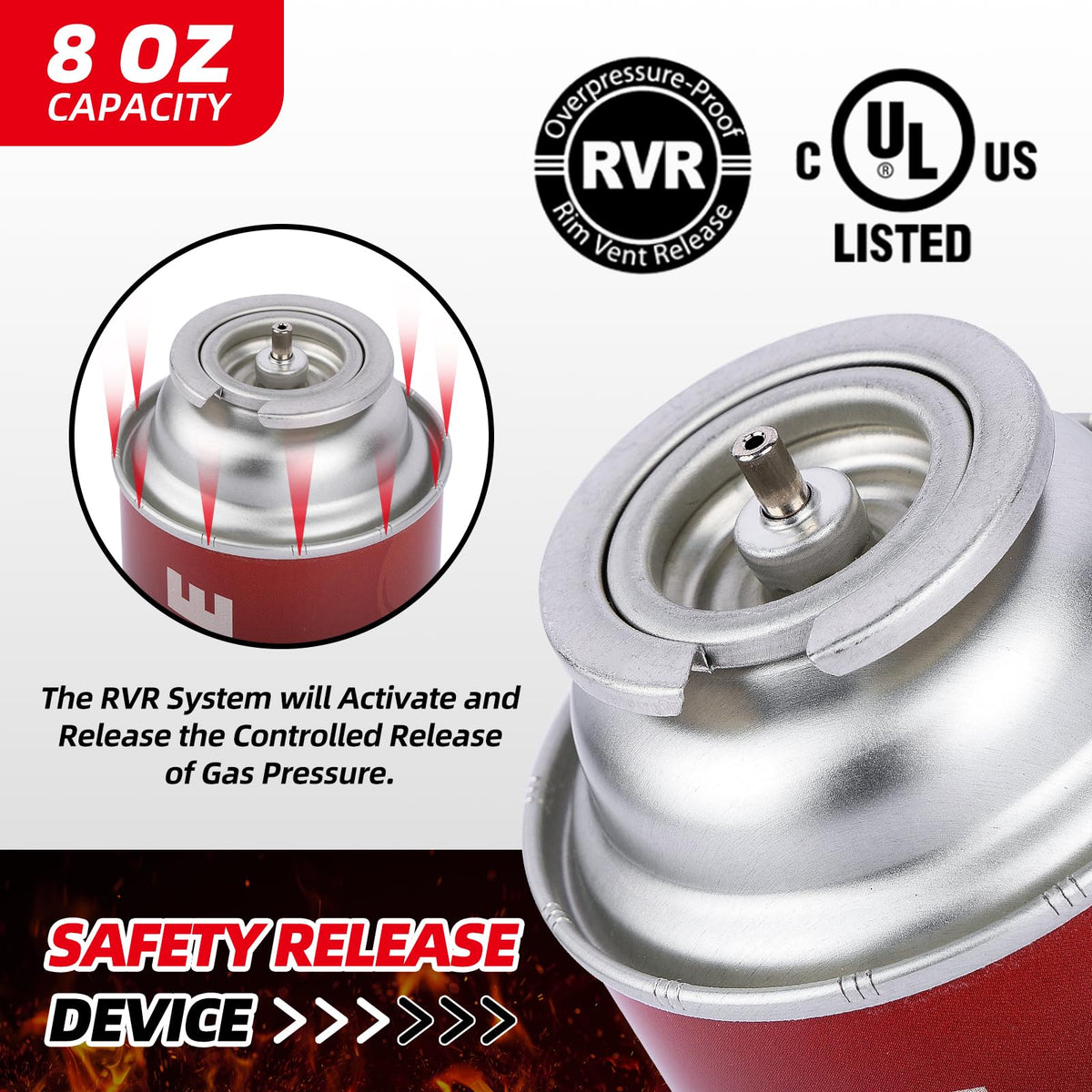 12 Pack Butane Fuel Canisters for Portable Camping Stoves I962