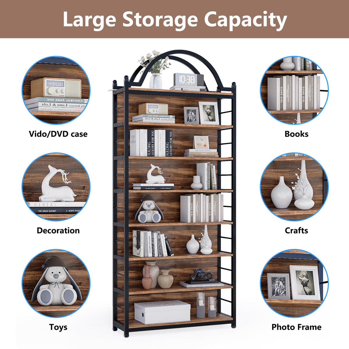 8-Tier CD Storage Rack C970826