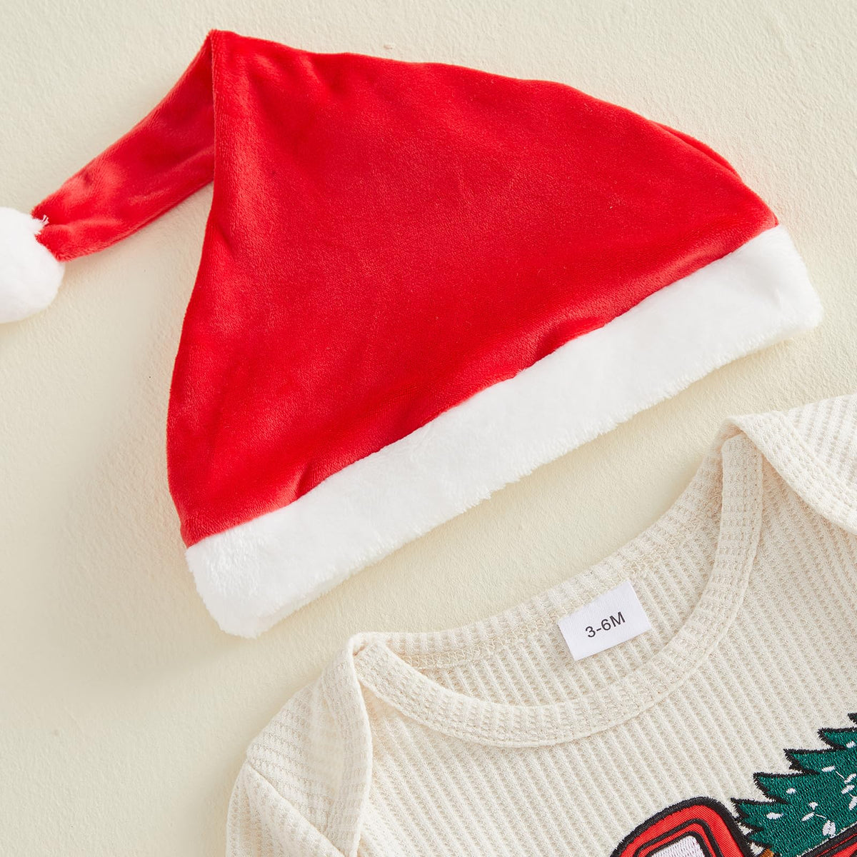 Christmas Baby Boy Outfit Romper Pants Hat X600798