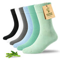 Women's 6 Pairs Bamboo Viscose Crew Socks N5890