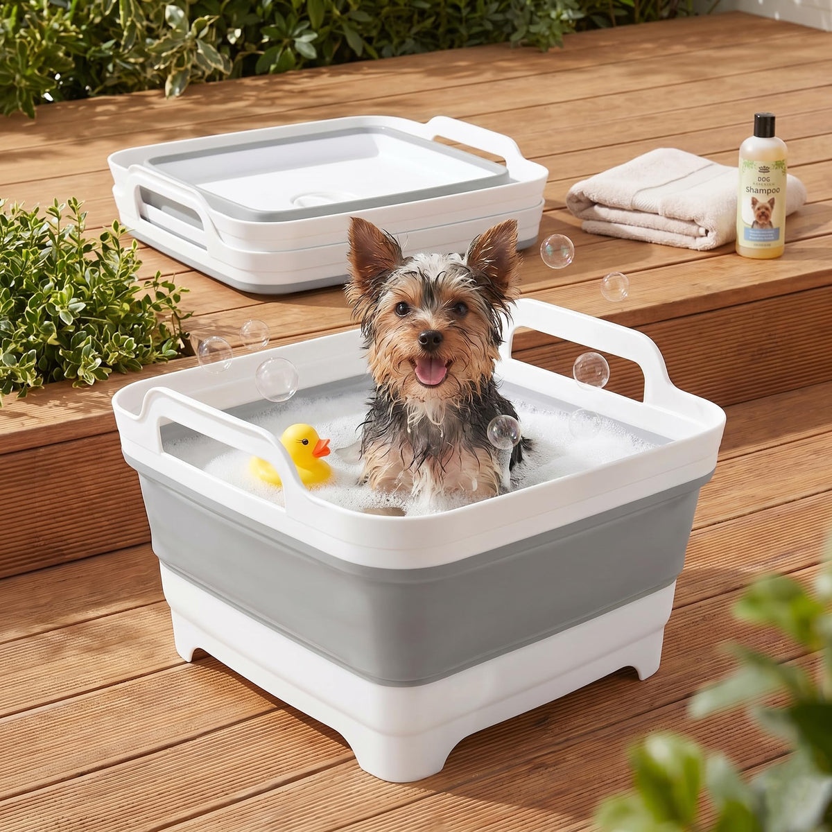 9L Collapsible Small Puppy Kitten Bath Tub M1277