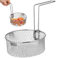 Deep Fryer Basket with Handle Y395